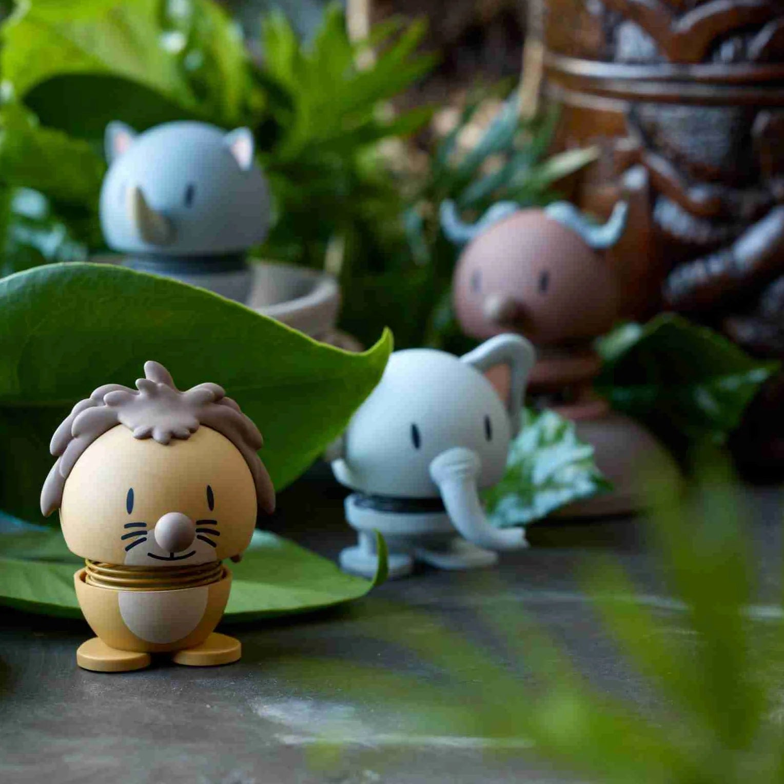 Figura de Hoptimist con cabeza oscilante (Bobblehead) de 7.6 cm – Elefante