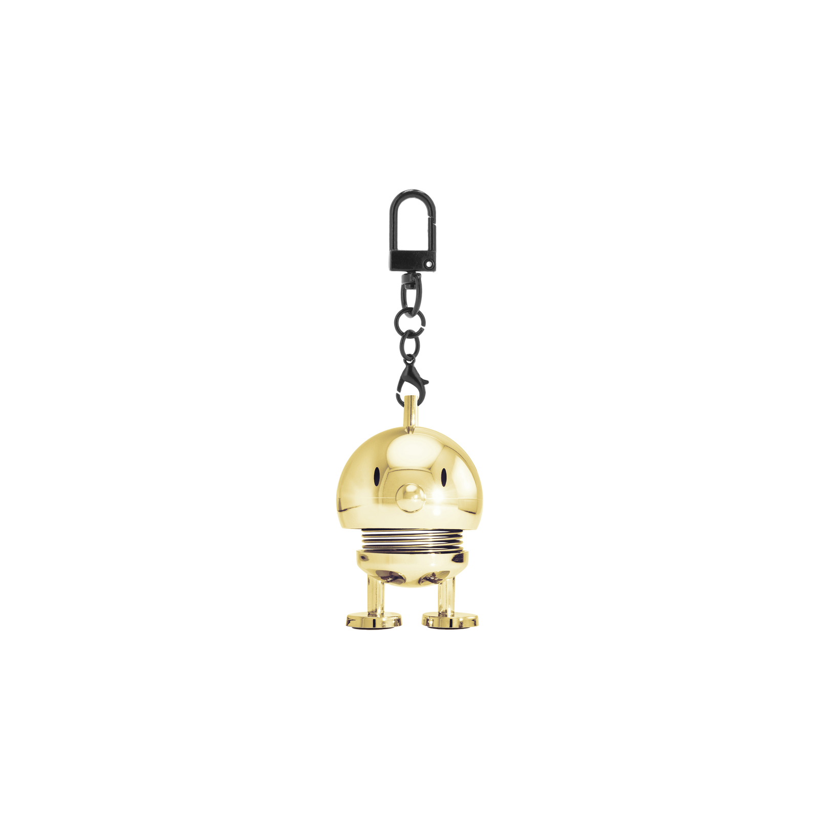 Hoptimist Bobblehead Bag Charm – Gold