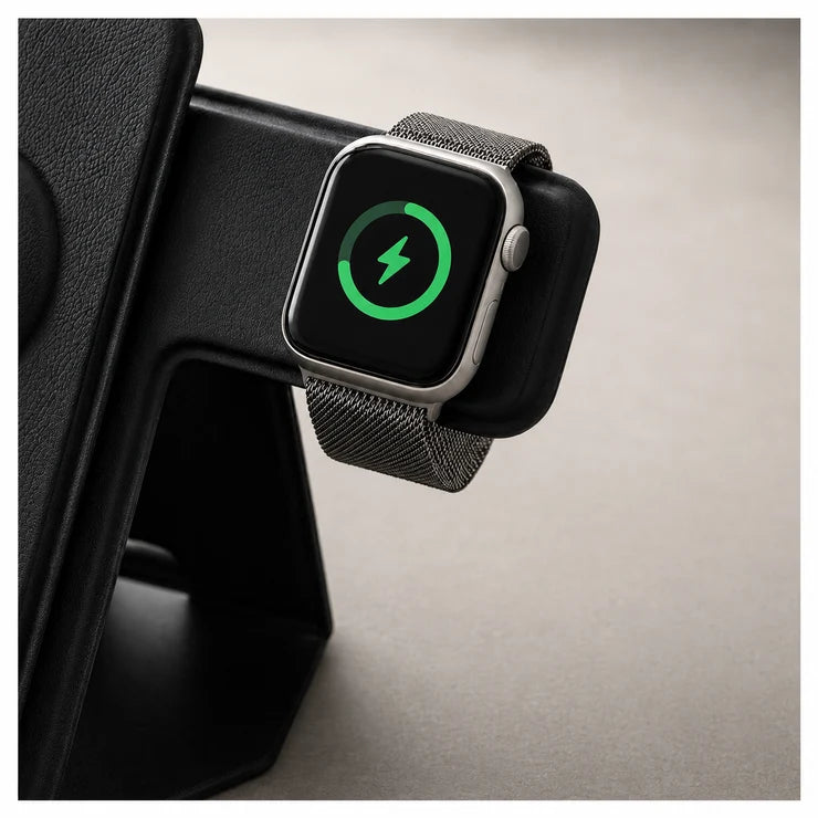 Garzini 3-in-1 Wireless Charger - Black