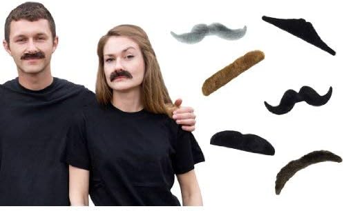 Emergency Mustaches – Set of 6
