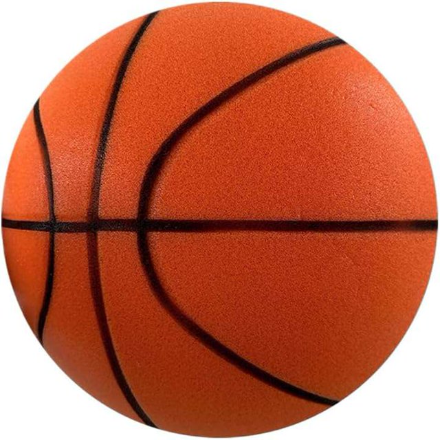 The Incredible B-Ball Noiseless Indoor Foam Basketball Ball – 8"