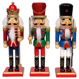 Vibrant Christmas Nutcracker Soldier  – 10" – Assorted – Each Sold Separately