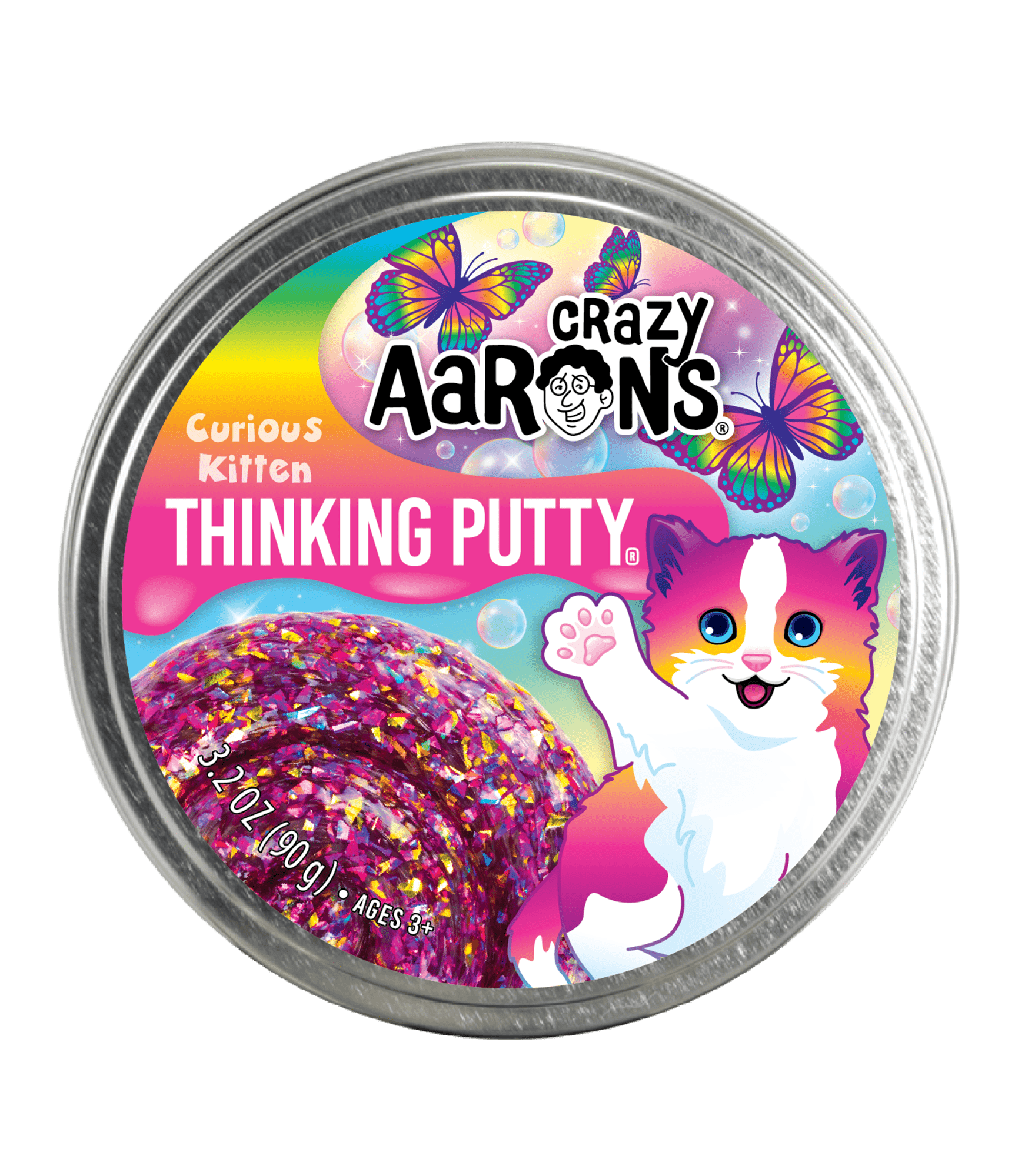 Crazy Aarons Thinking Putty – Curious Kitten