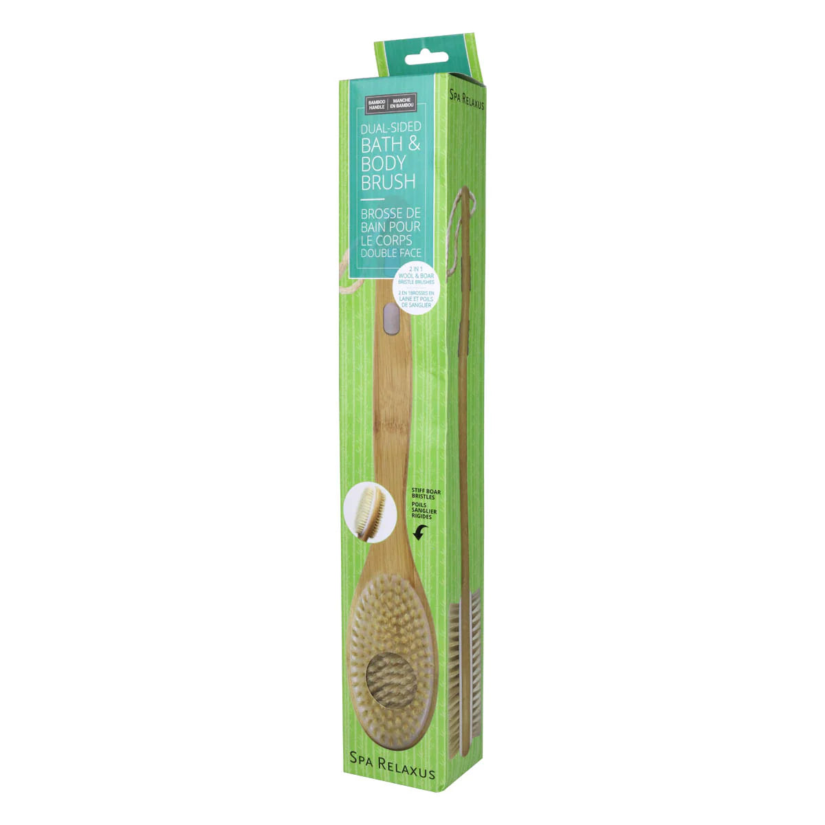 Dual-sided Bath & Body Brush – 20"