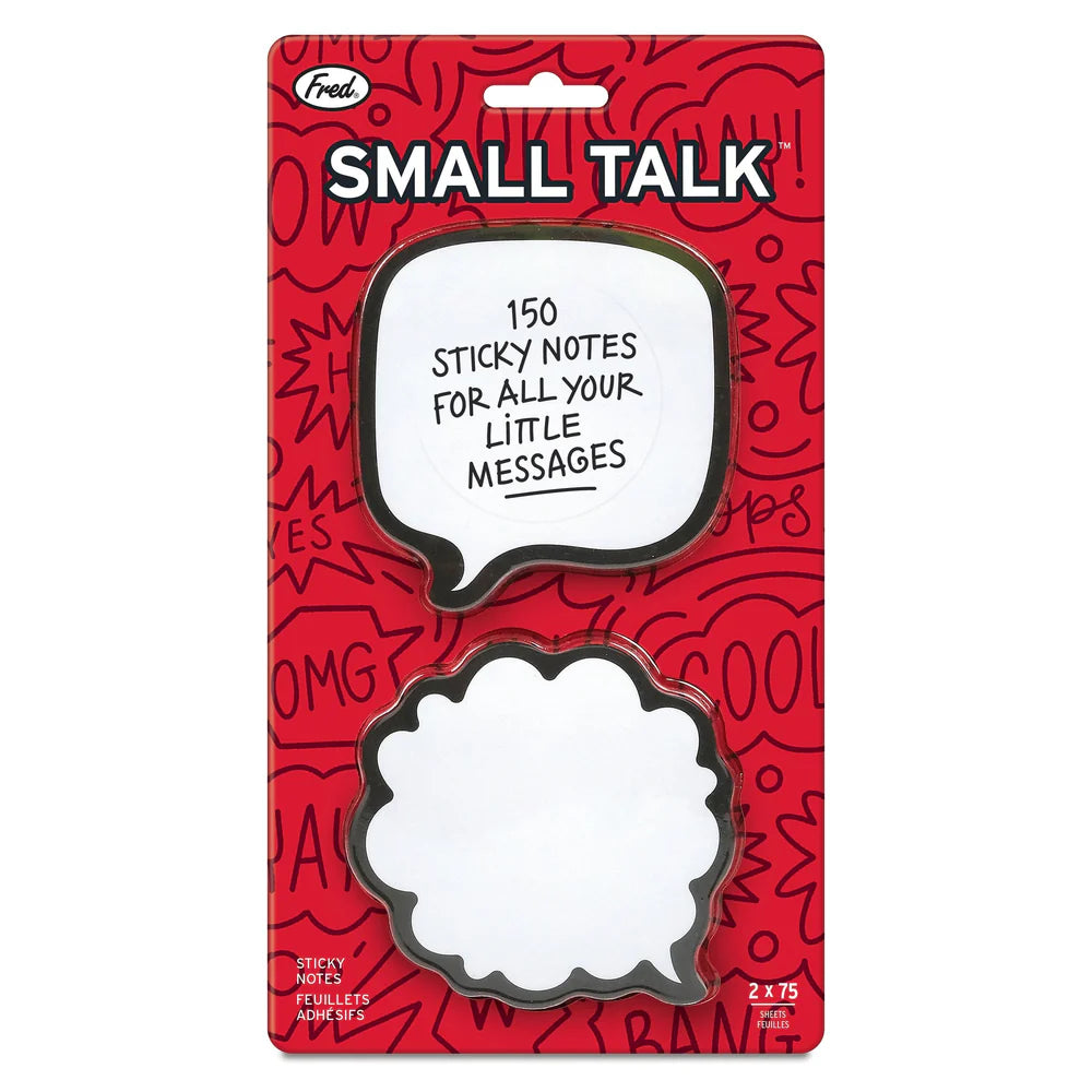 Fred Small Talk Sticky Note Pad – Set of 2