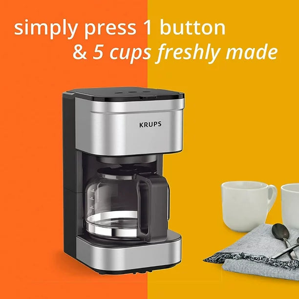 Krups Simply Brew Drip Coffee Maker, 14 Cups