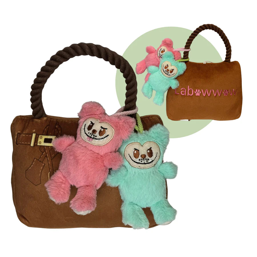 Haute Diggity Dog Designer Inspired Plush Dog Toy – Labowwow Handbag