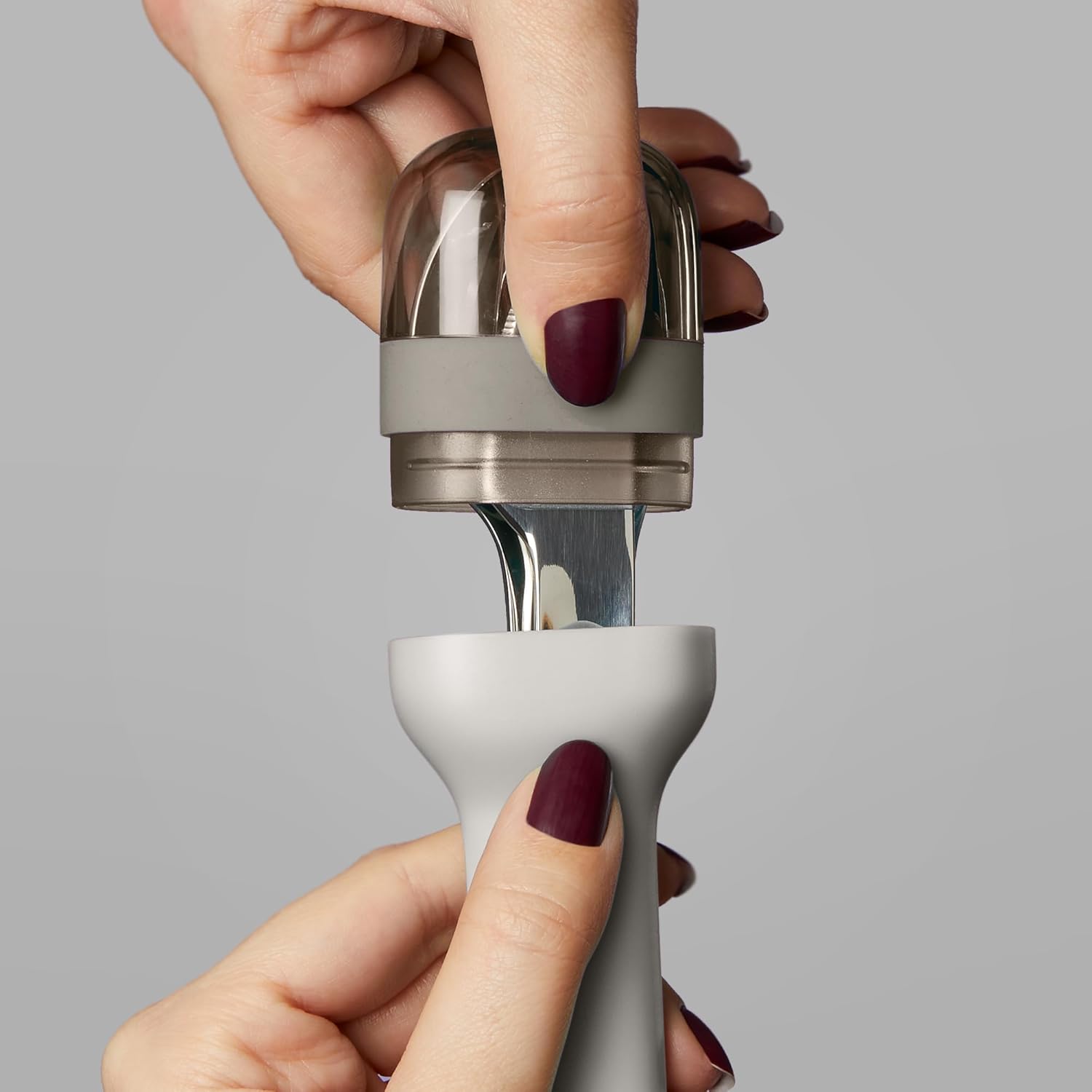 Juego de utensilios Zoku Pocket de acero inoxidable de 3 piezas – Gris