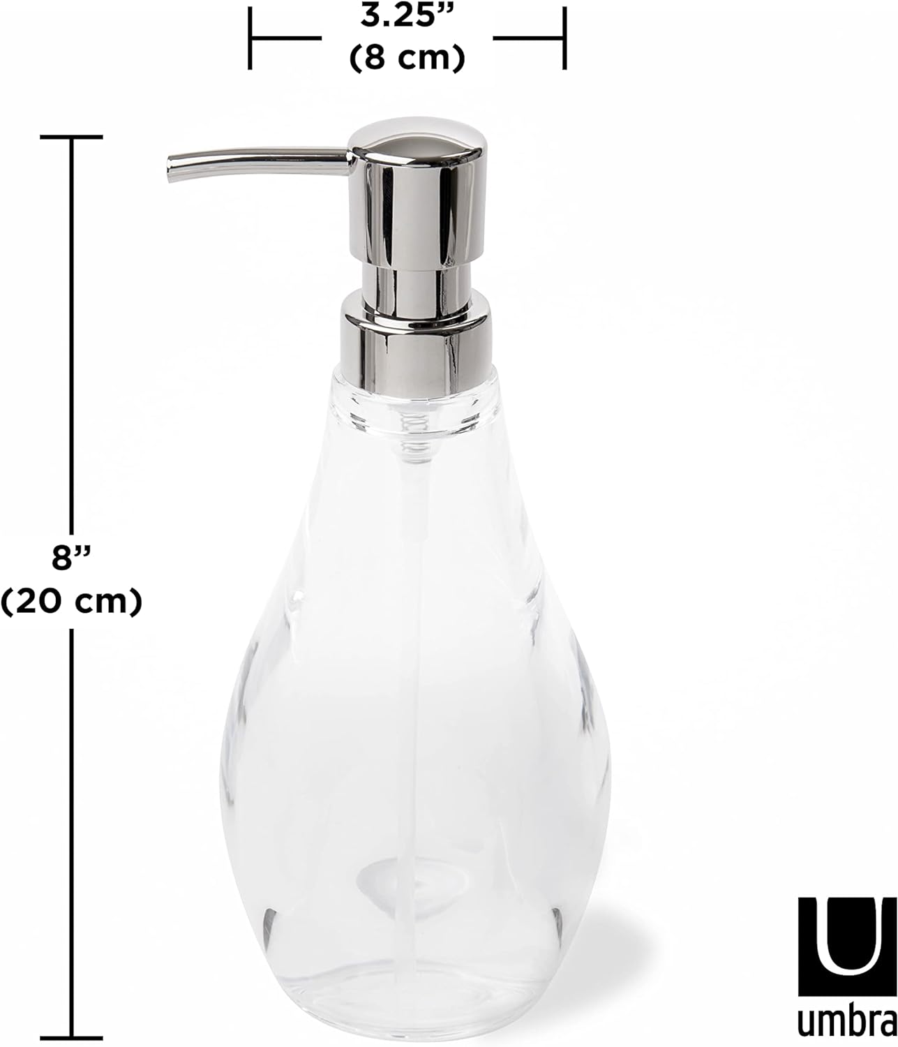 Umbra Droplet Soap Pump – Clear