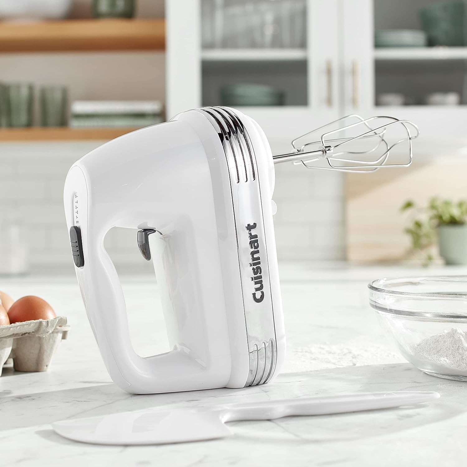 Cuisinart HM-50 Power Advantage 5-Speed Hand Mixer – White