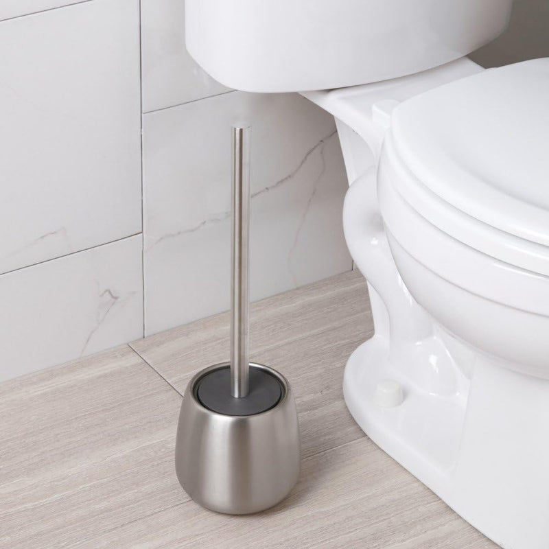 Forma Brizo Toilet Bowl Brush and Holder – Brushed Stainless Steel