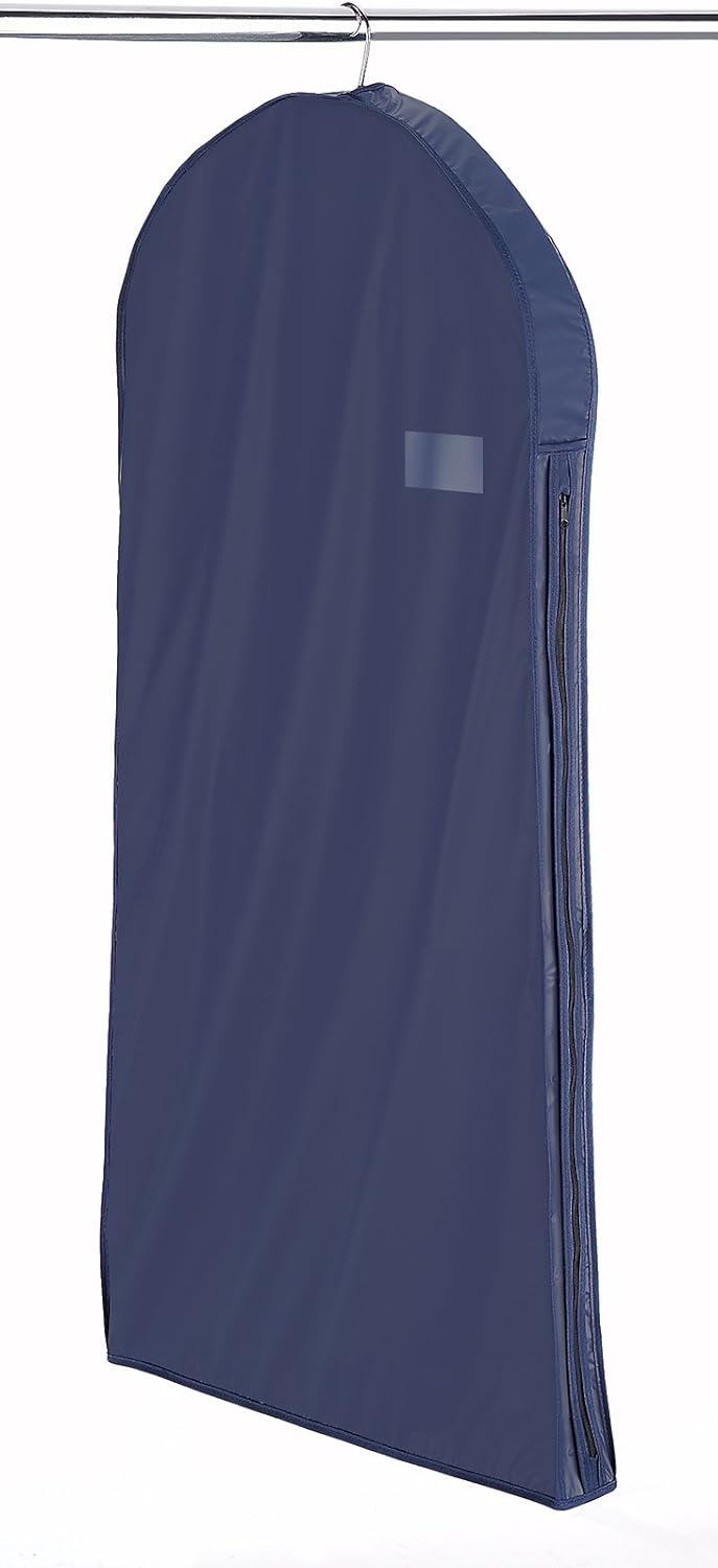 Whitmor Blue Zippered Travel Dress Bag – 22" x 38"