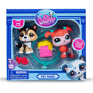 Littlest Pet Shop Pet Pairs – Series 2 – Pack of Two – Assorted Sets - STYLE CHOSEN AT RANDOM