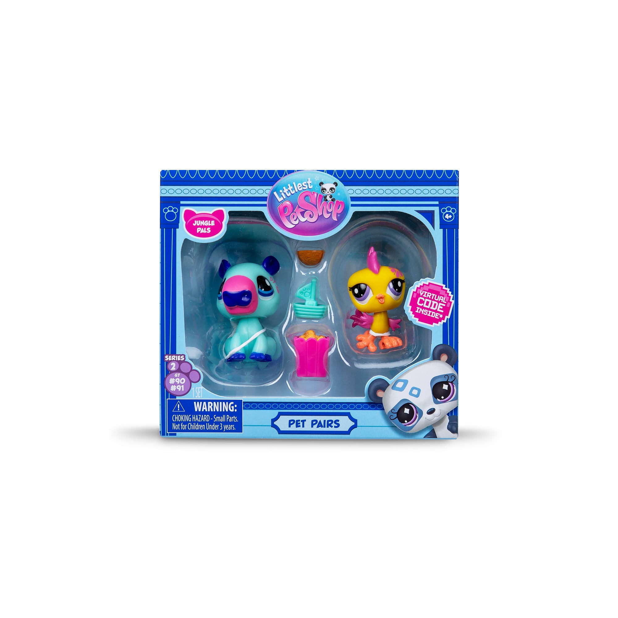 Littlest Pet Shop Pet Pairs – Series 2 – Pack of Two – Assorted Sets - STYLE CHOSEN AT RANDOM