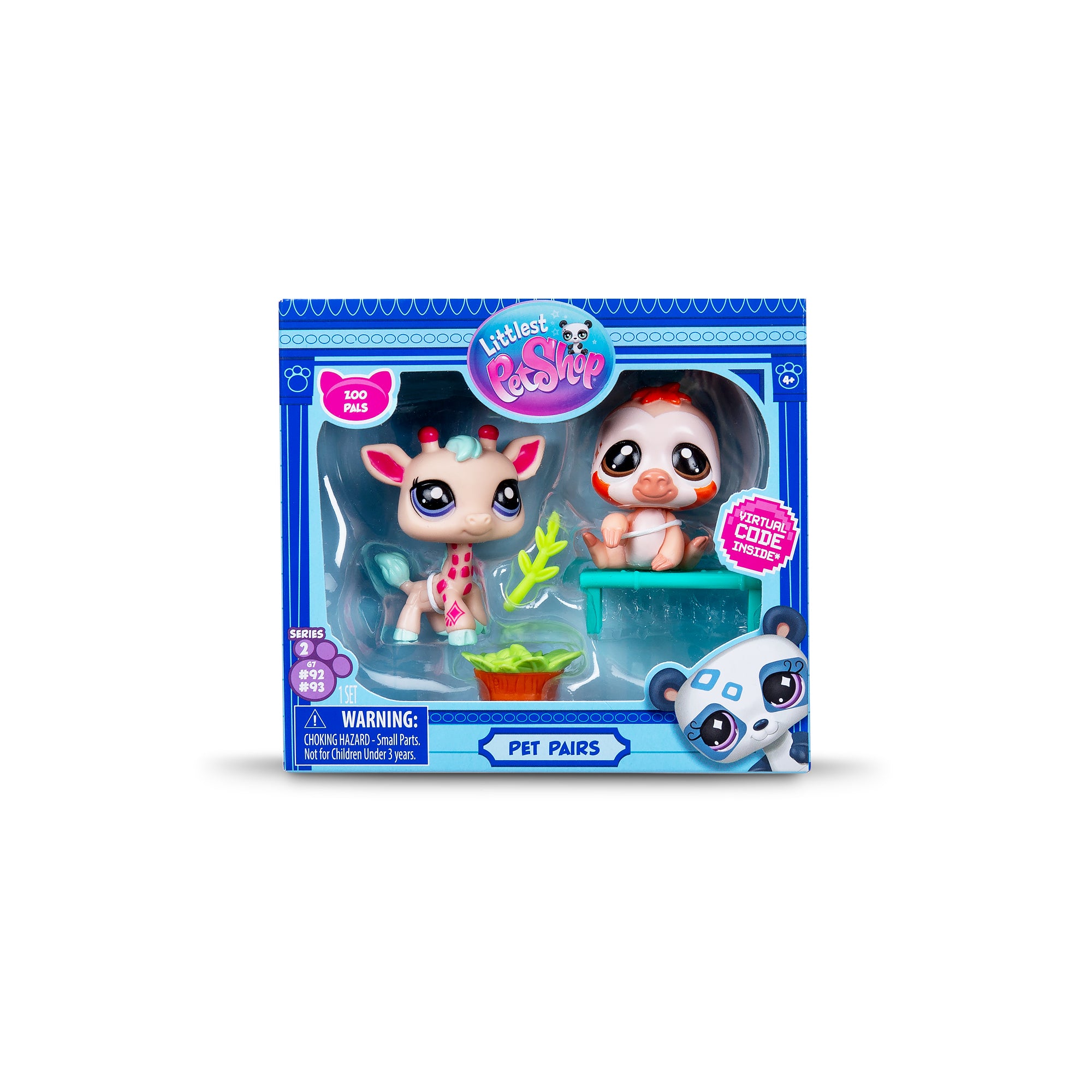 Littlest Pet Shop Pet Pairs – Series 2 – Pack of Two – Assorted Sets - STYLE CHOSEN AT RANDOM