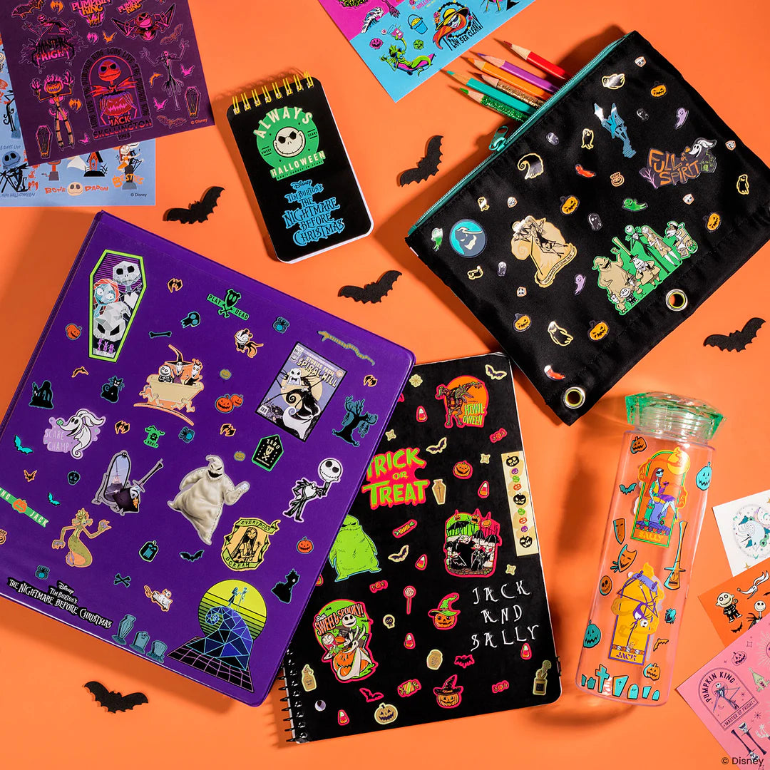 Disney Tim Burton's The Nightmare Before Christmas Sticker Book for Kids – Ages 6+