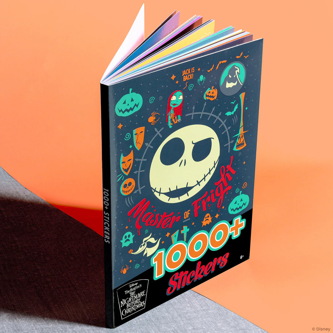 Disney Tim Burton's The Nightmare Before Christmas Sticker Book for Kids – Ages 6+