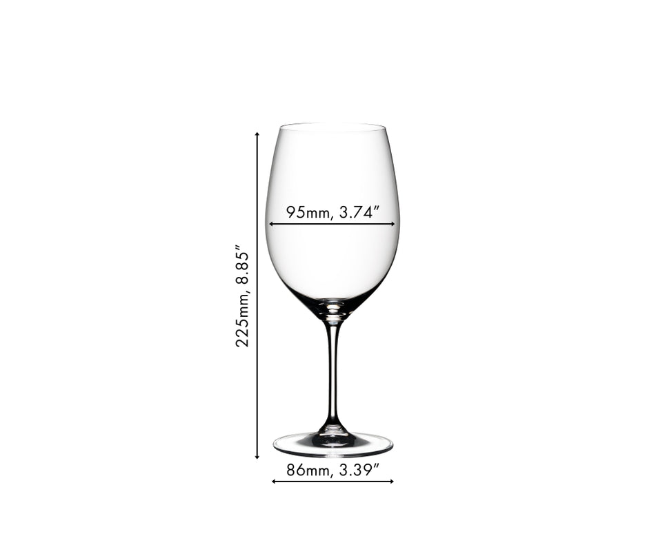 Riedel Vinum Cabernet Sauvignon Crystal Wine Glasses – Set 2 – 22.9oz.