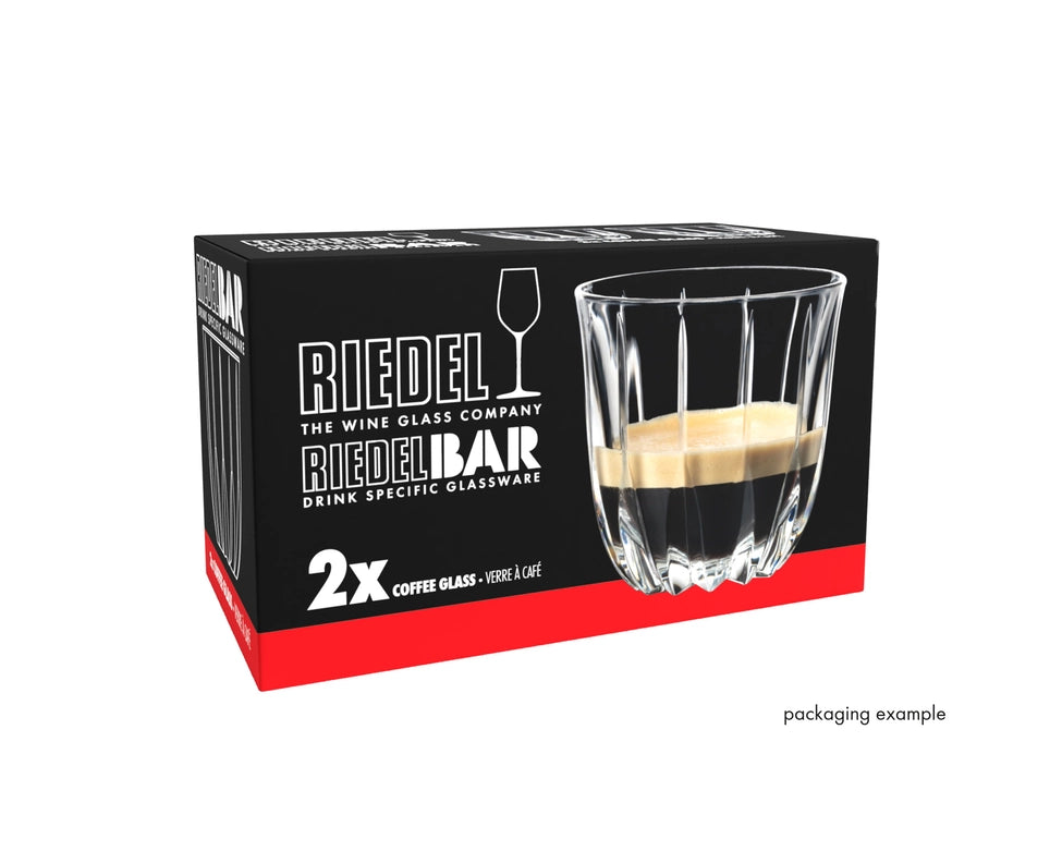 Riedel Cristalería Específica para Bebidas Café+ – 3oz – Juego de 2