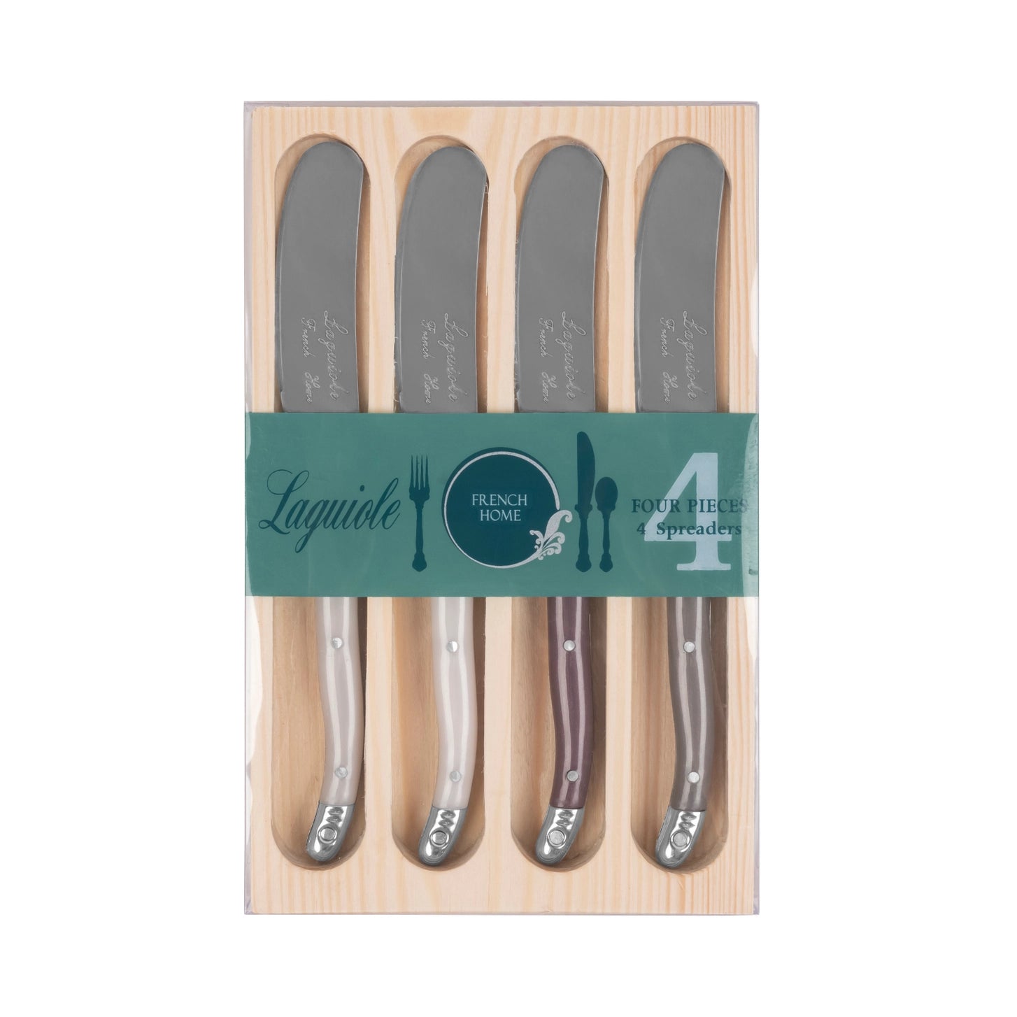 Laguiole Spreader Set - Warm Spice – 4 Piece Set