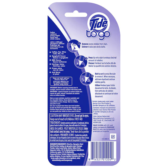 Tide To-Go Laundry Stain Remover – 3 Pack