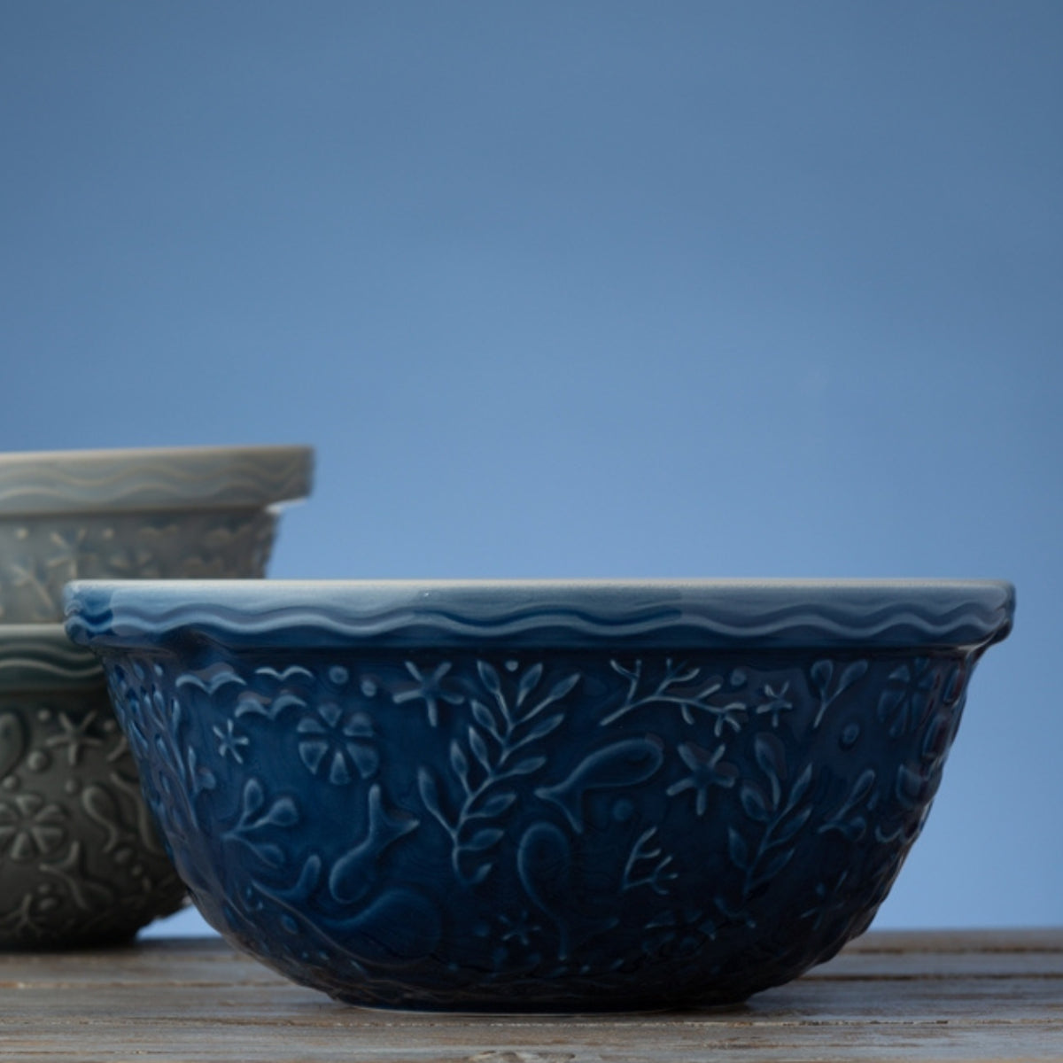 The Mason Cash Ceramic Mixing Bowl – Nautical – Blue – 11.4" x 5.5"