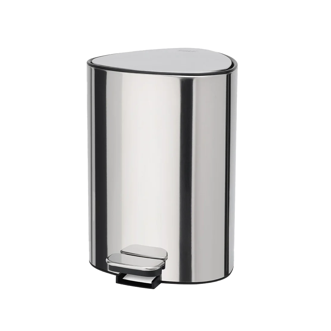 Joseph Joseph EasyStore Luxe 5L Stainless-Steel Pedal Trash Can – 12" x 8.5" x 10"