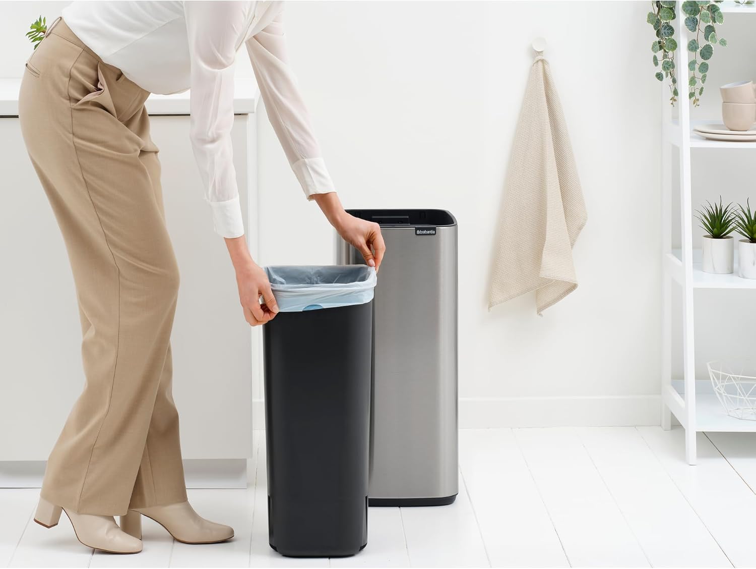 Brabantia Bo Step-On 8 Gallon Trash Can – FPP Matte Steel – LOCAL UPPER EAST SIDE DELIVERY ONLY (Copy) (Copy)