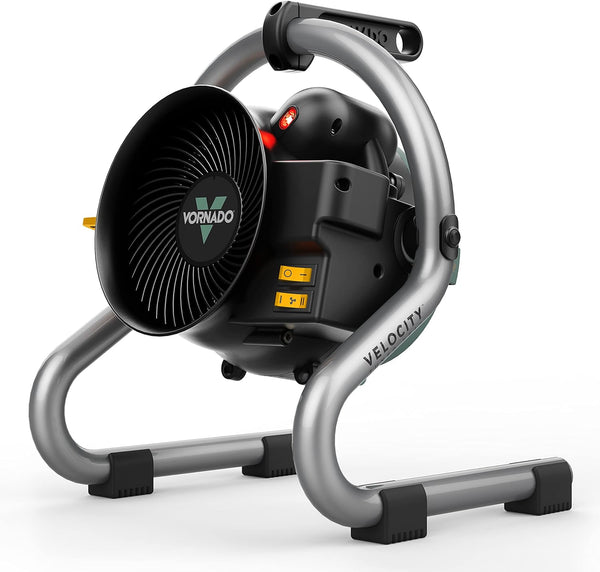 Vornado Velocity 1500-Watt Heavy Duty Electric Portable Shop Heater + Fan – Black