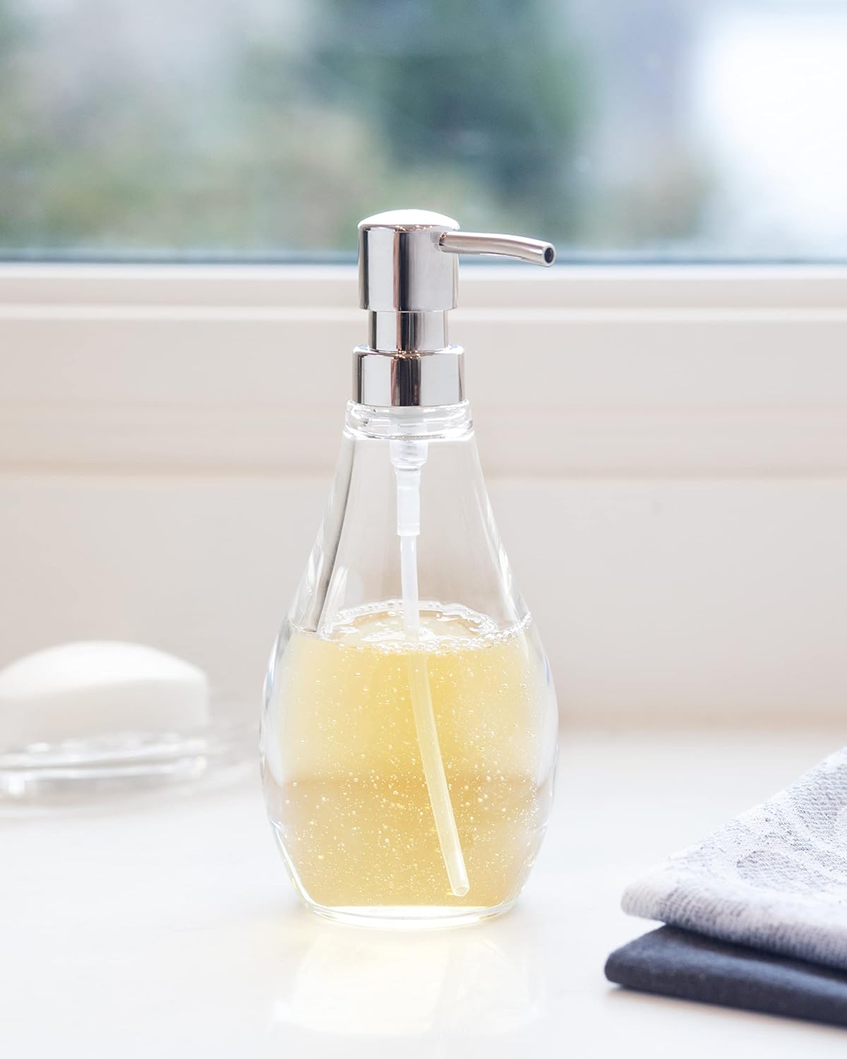 Umbra Droplet Soap Pump – Clear
