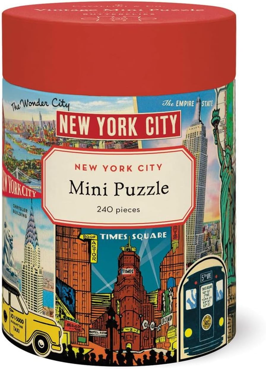 Cavallini & Co. New York City – 240 Piece Mini Puzzle