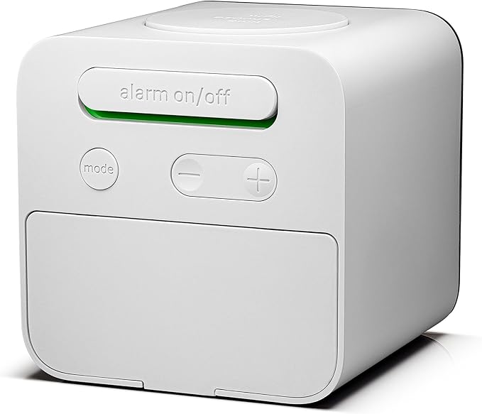 Braun Digital Alarm Clock with Voice Output – White