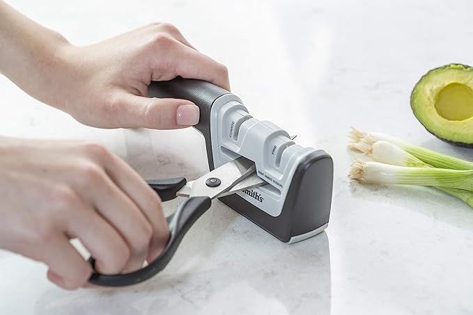 Kitchen IQ Diamond Pro Pull-Thru Knife and Scissor Sharpener