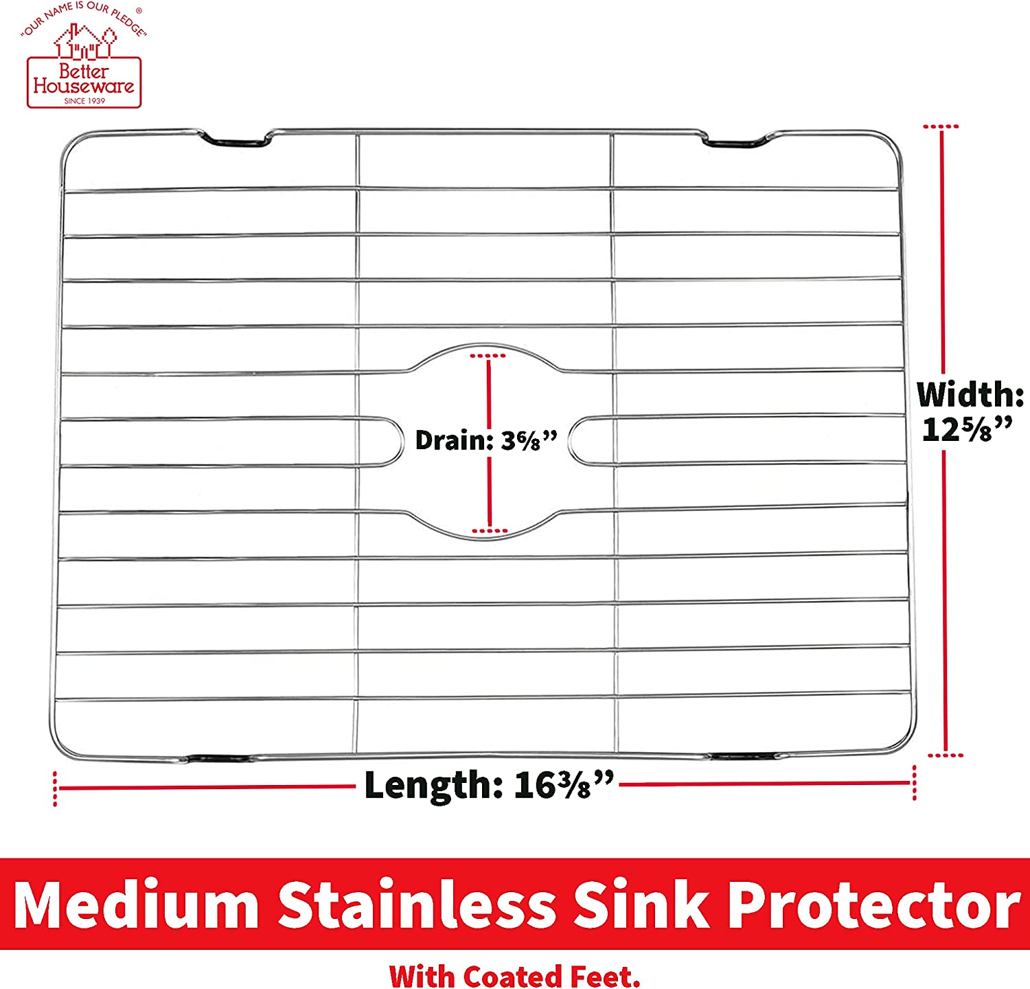Stainless Steel Sink Protector – Medium