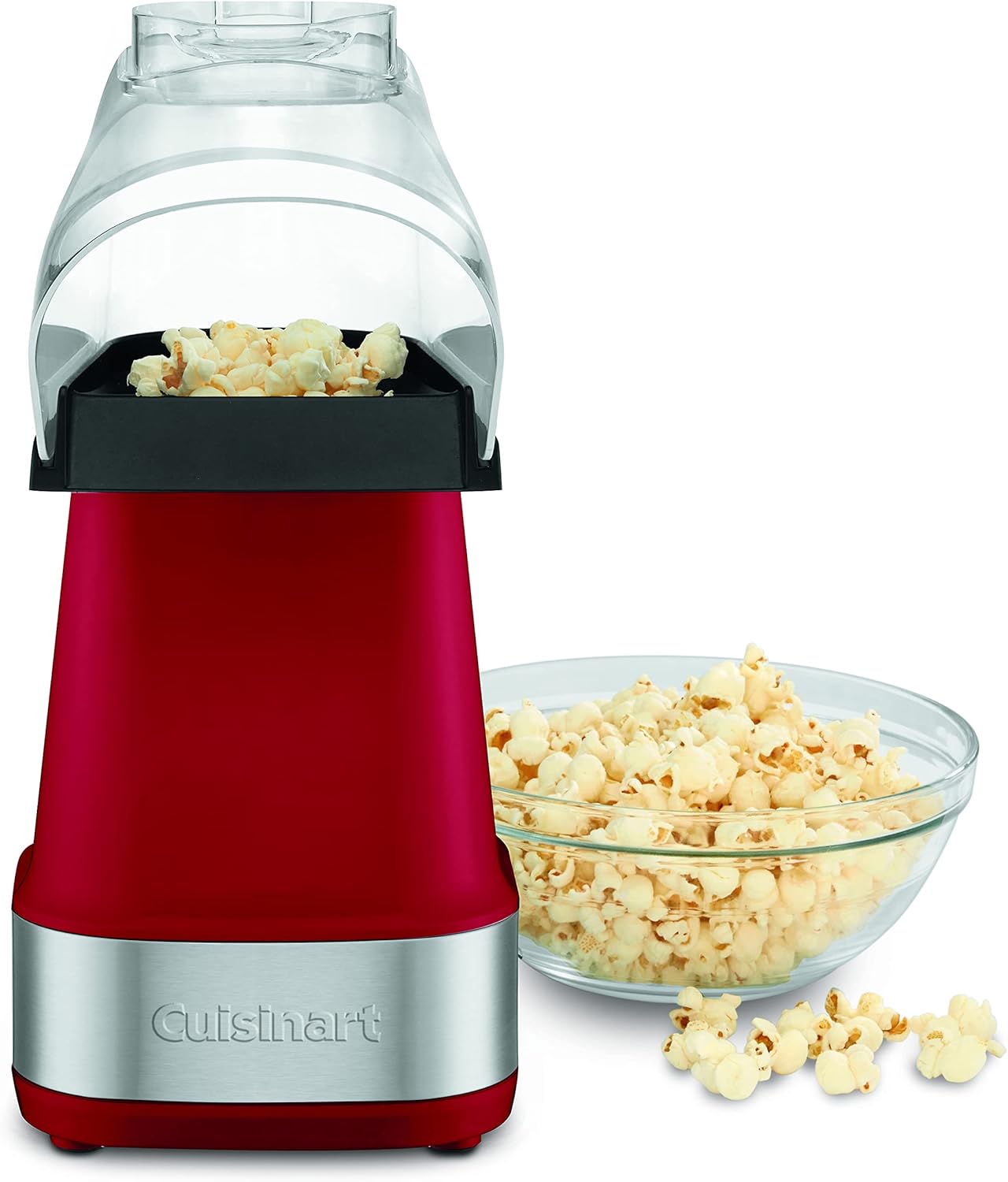 Cuisinart EasyPop Hot Air Popcorn Maker  – Red