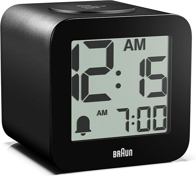 Braun Digital Alarm Clock with Voice Output