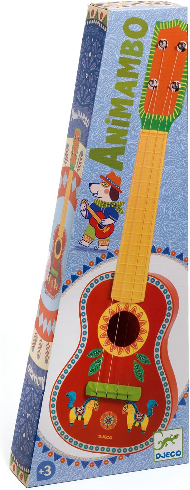 Djeco Animambo Kid's Ukulele Musical Instrument