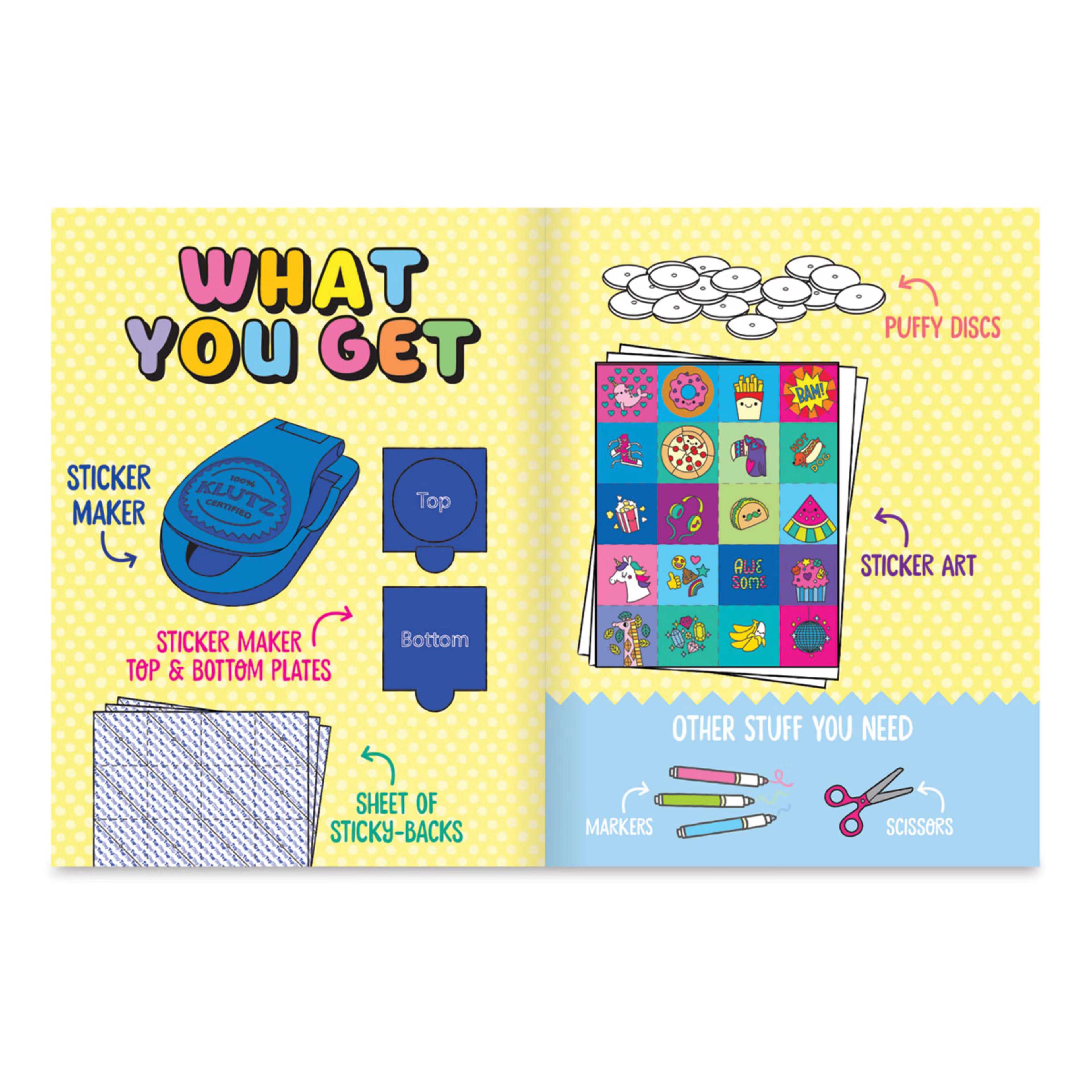 Klutz Make Your Own Puffy Stickers