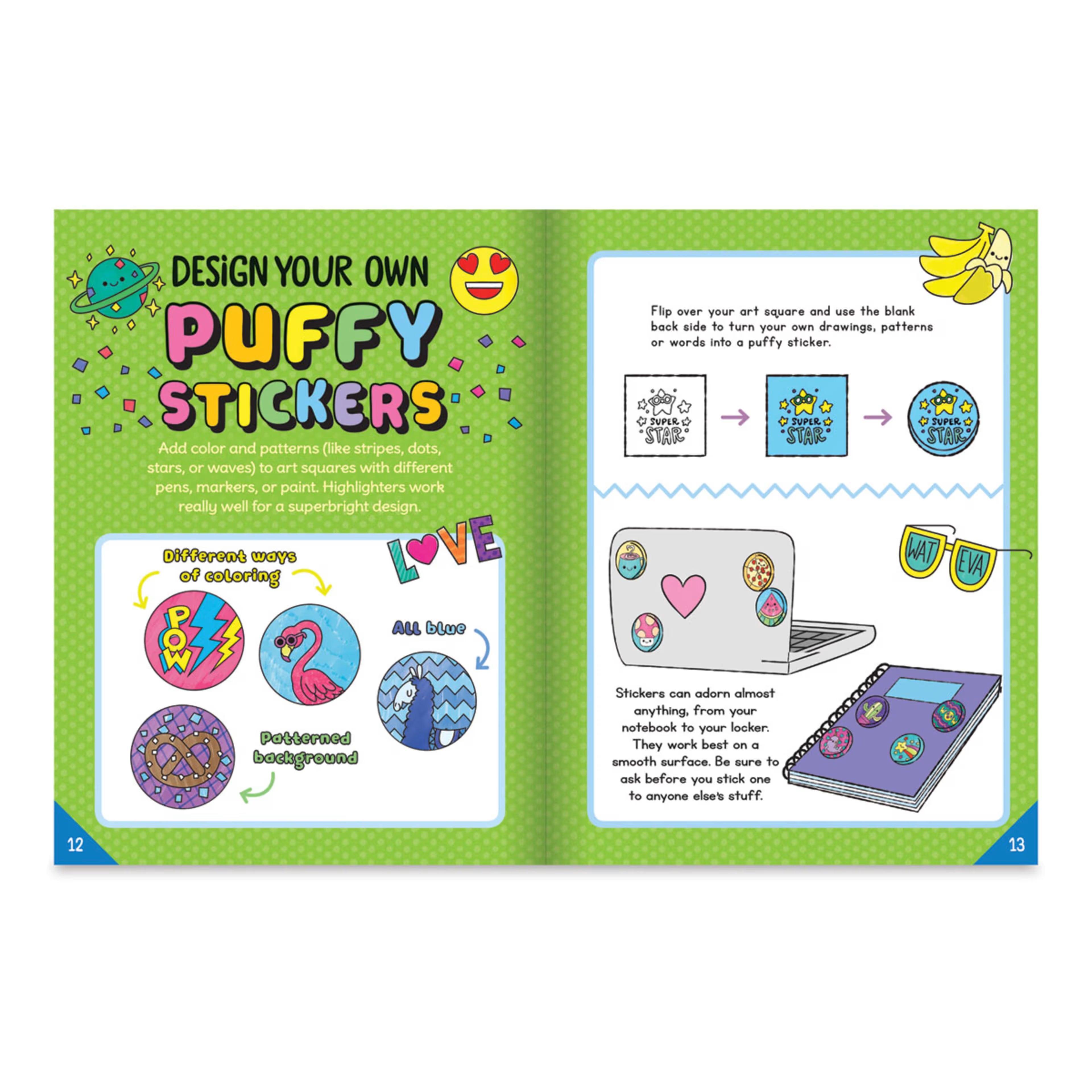 Klutz Make Your Own Puffy Stickers