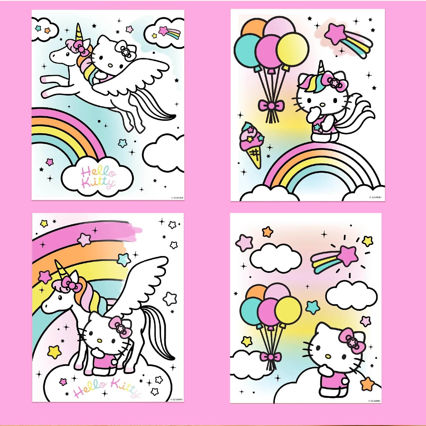 Hello Kitty Aqua Art Pad para niños