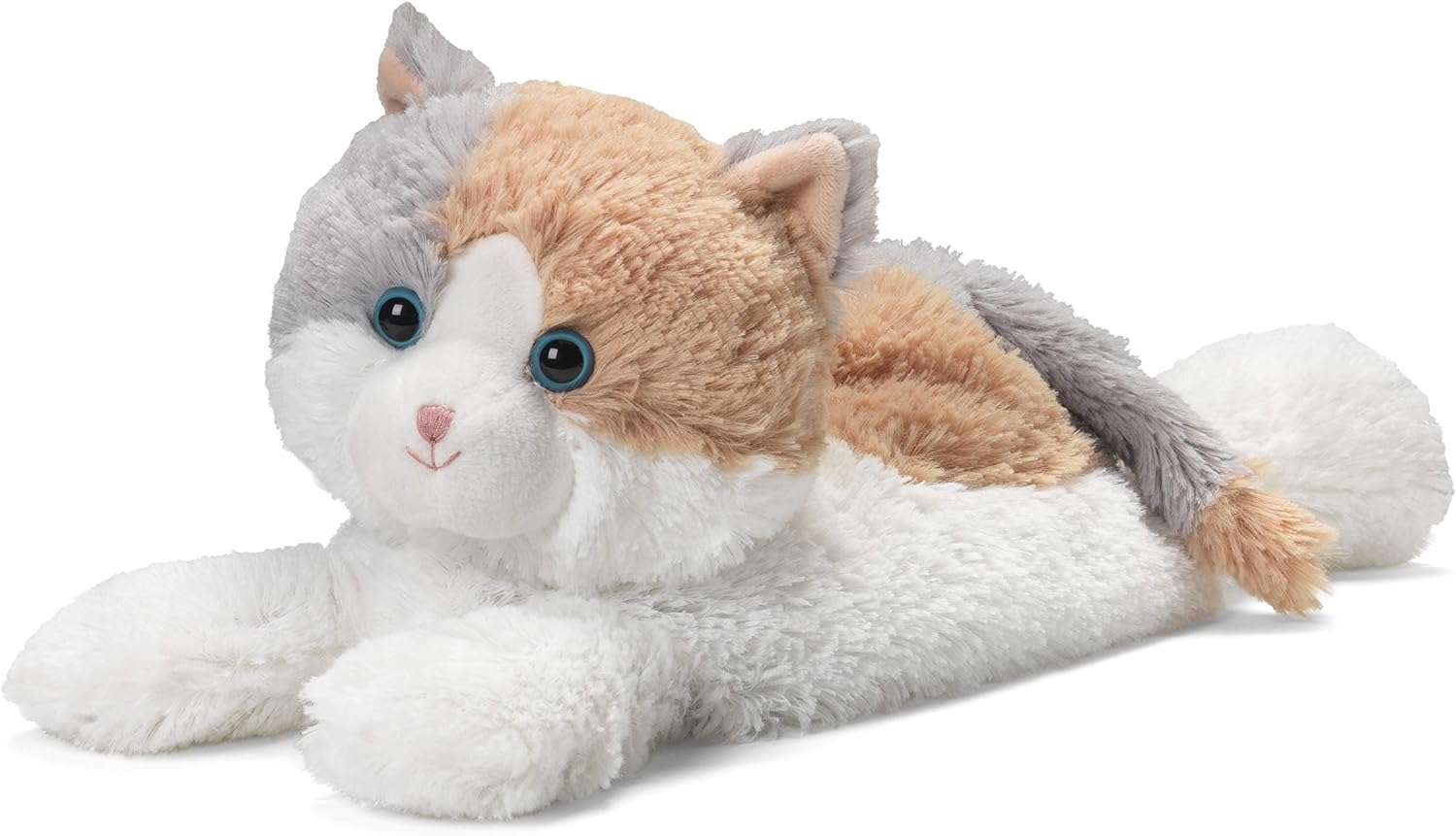 Warmies – Microwavable Lavender Scented Weighted Plush Animals – Calico Cat