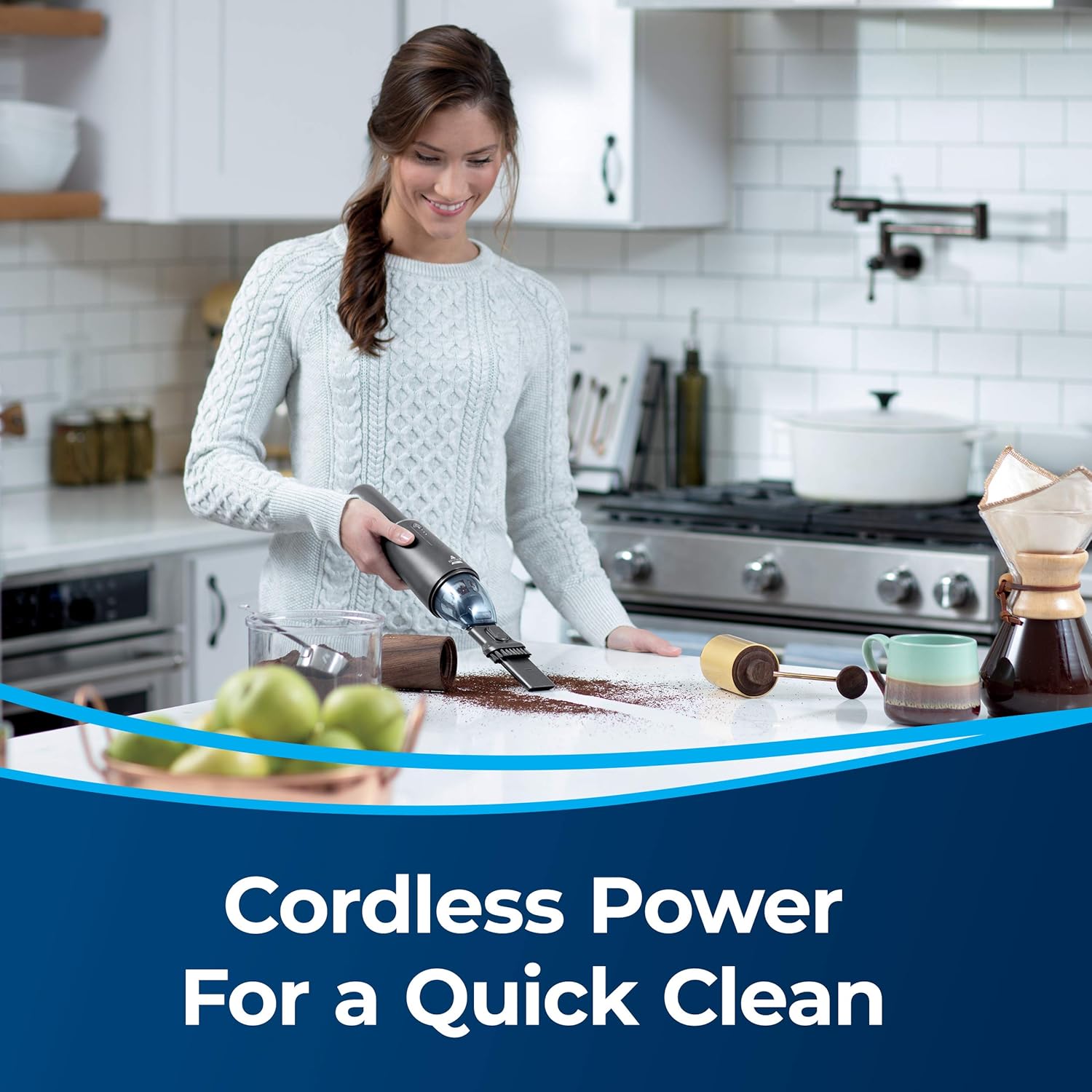 Bissell AeroSlim Cordless Handheld Vacuum With Standard & USB Charging