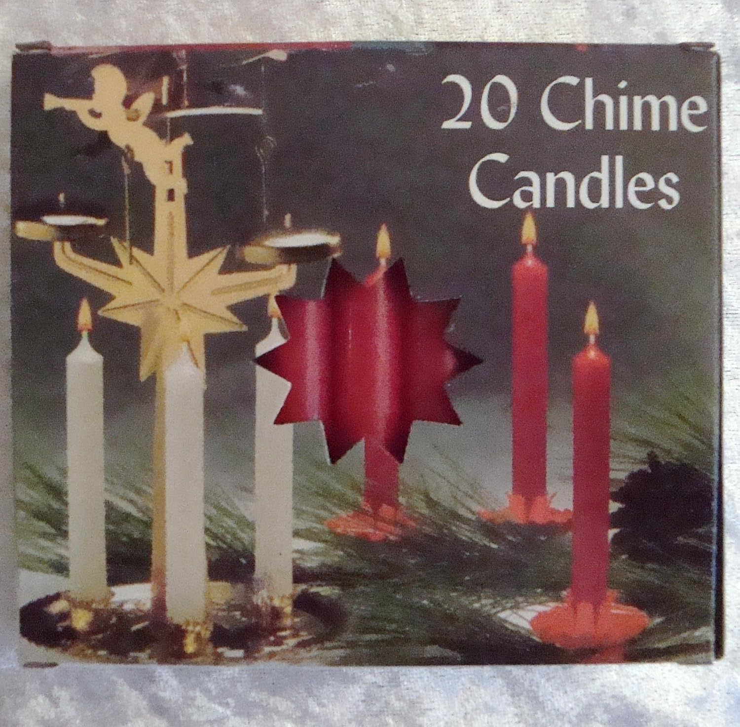 Chime or Tree Candles – 20 Box Count – Red