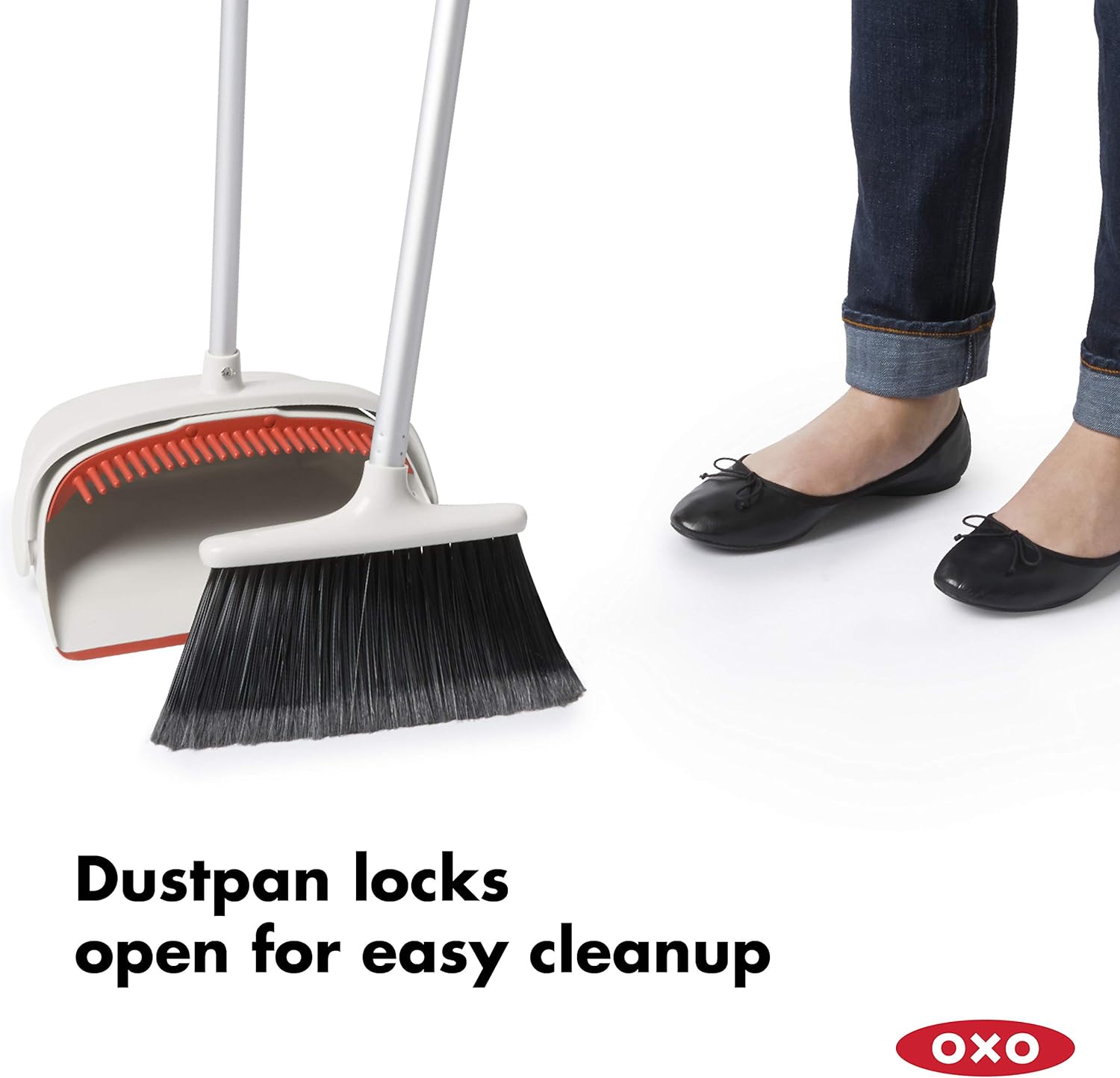 OXO Good Grips Large Sweep Set with Extendable Broom - NYC UPPER