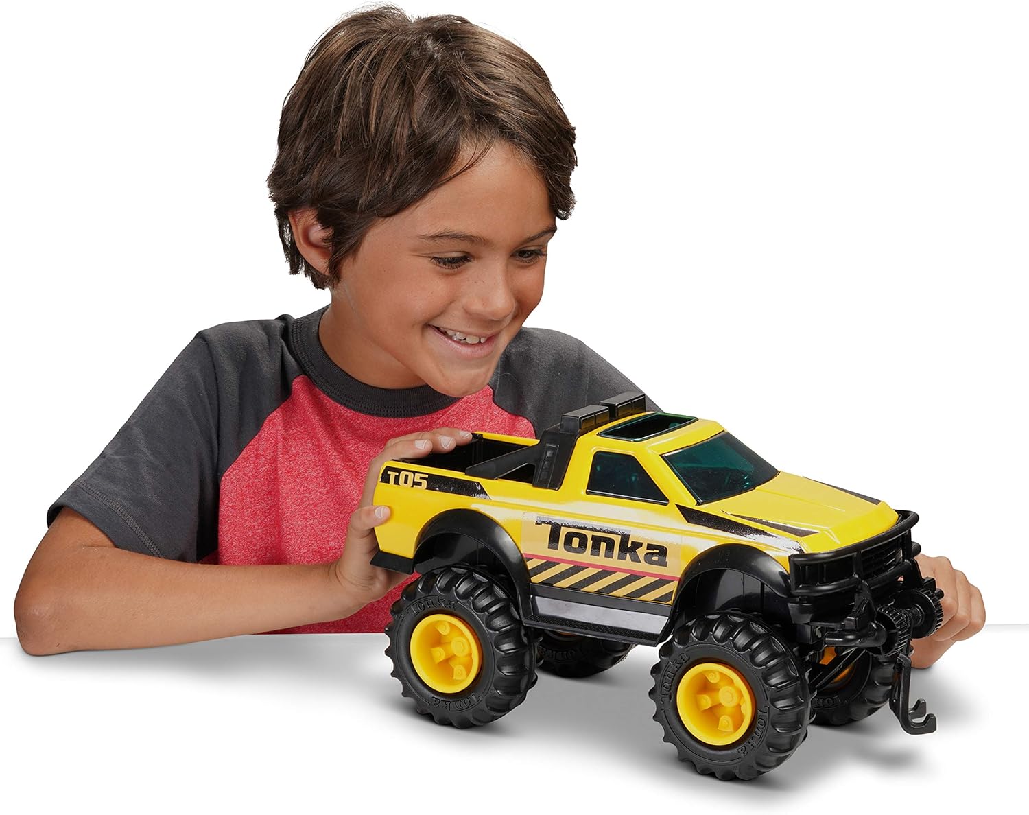 Tonka Steel 4x4 Pickup Truck Vehicle – Yellow