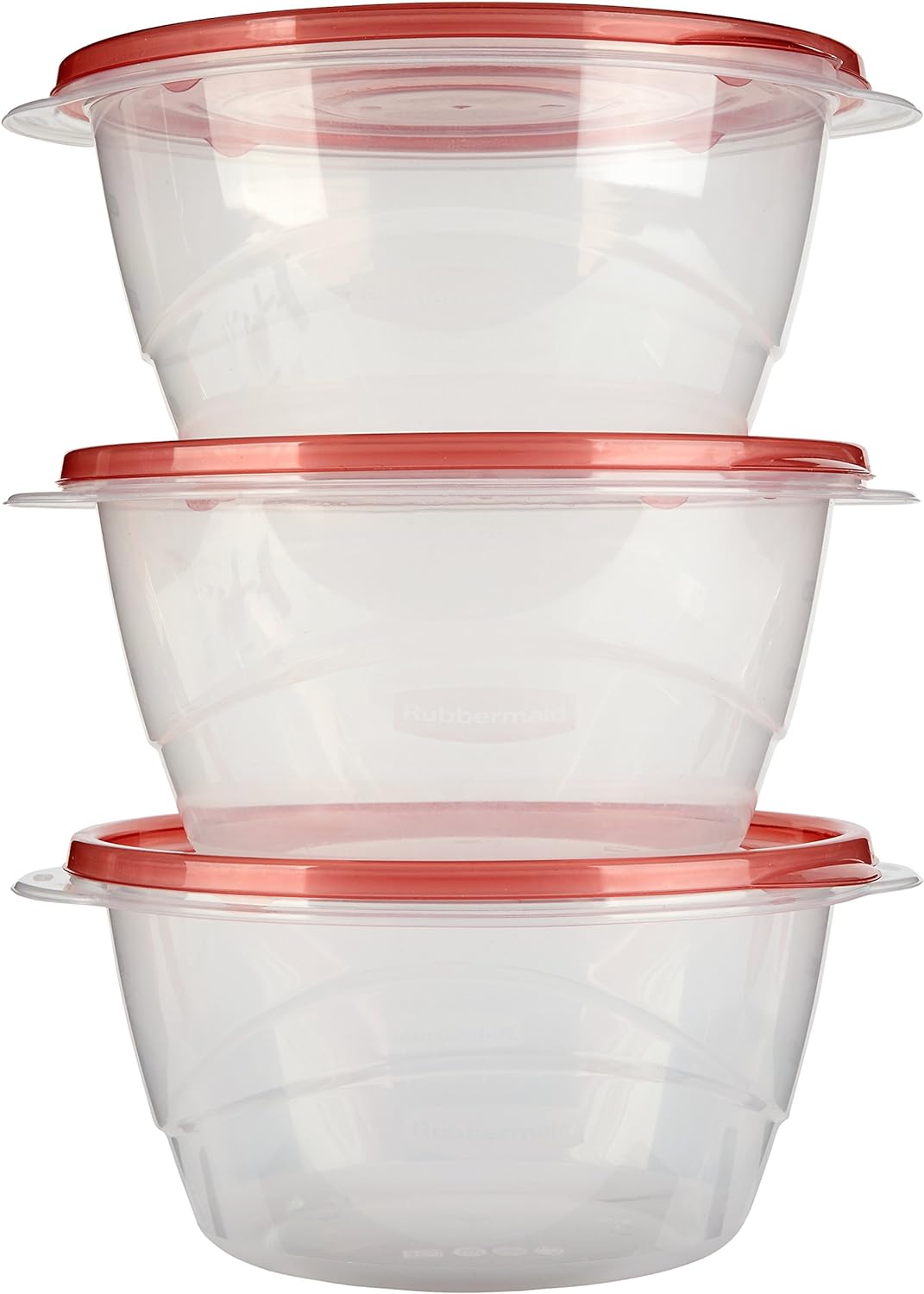 Rubbermaid TakeAlongs Food Storage Containers – 6.2 Cup – 3-Pk.
