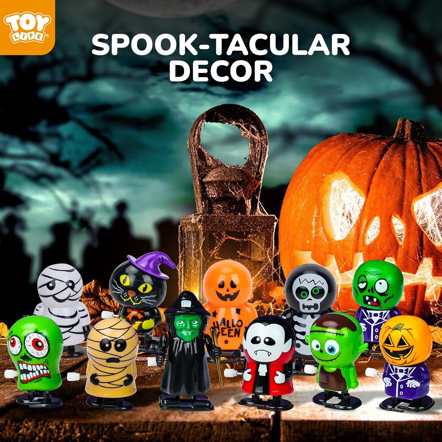 Halloween Wind Up Toys – Assorted Styles – Each Sold Separately