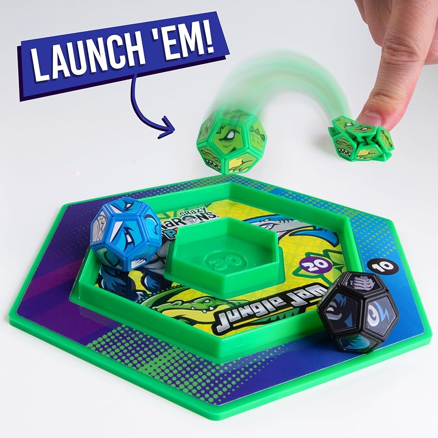 Crazy Aarons Pinchies –  Squeezable Fidget Friends – Jungle Jam