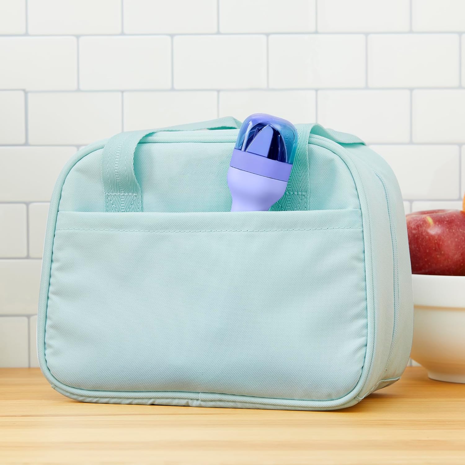 Juego de utensilios Zoku Pocket de acero inoxidable de 3 piezas – Azul