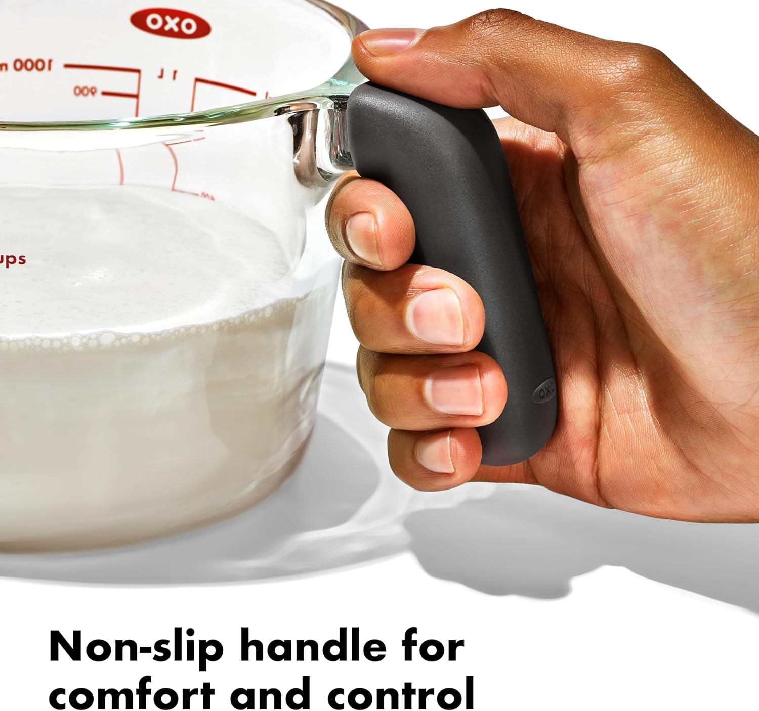 OXO Glass Measuring Cup With Lid- 2 Cup